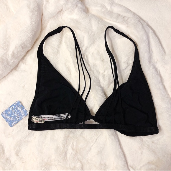 NWT Free People Velvet Bralette - Picture 2 of 3